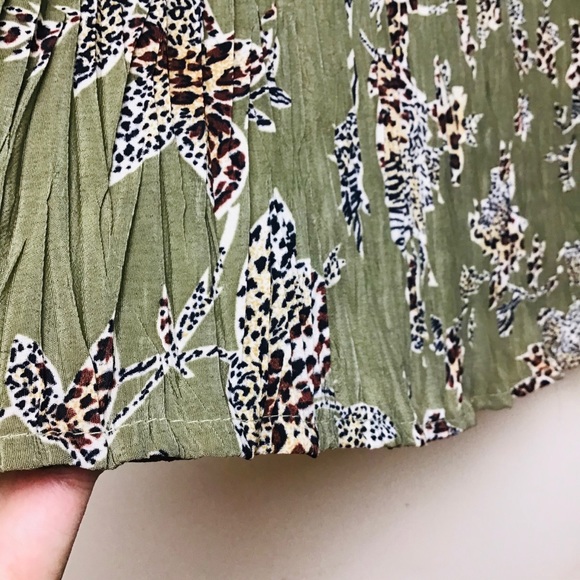 Vintage Advantage by Mary Jane Green Animal Print Maxi Skirt - Picture 5 of 9